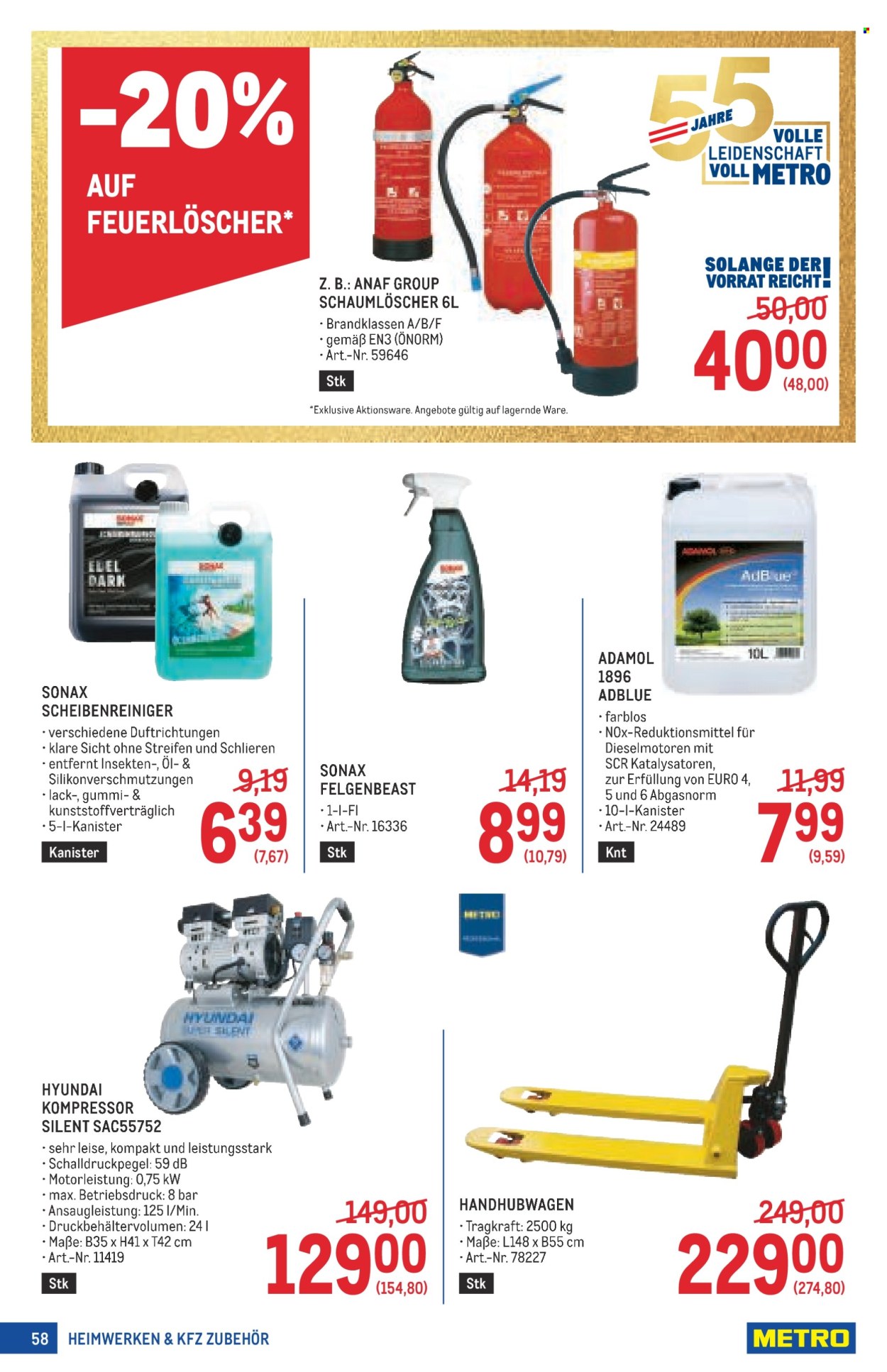 Angebote Metro - 3.9.2026 - 16.9.2026. Seite 58