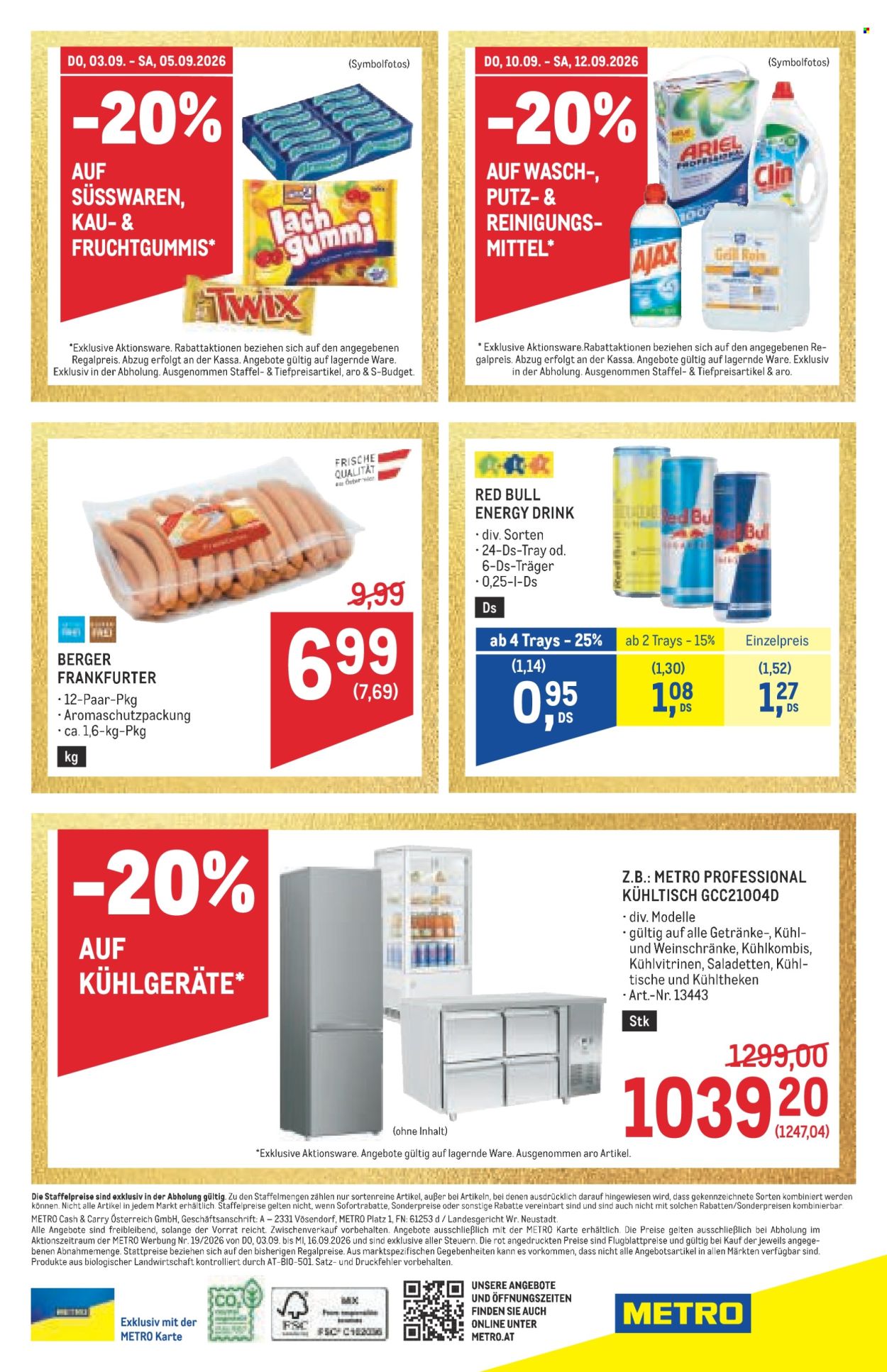 Angebote Metro - 3.9.2026 - 16.9.2026. Seite 64