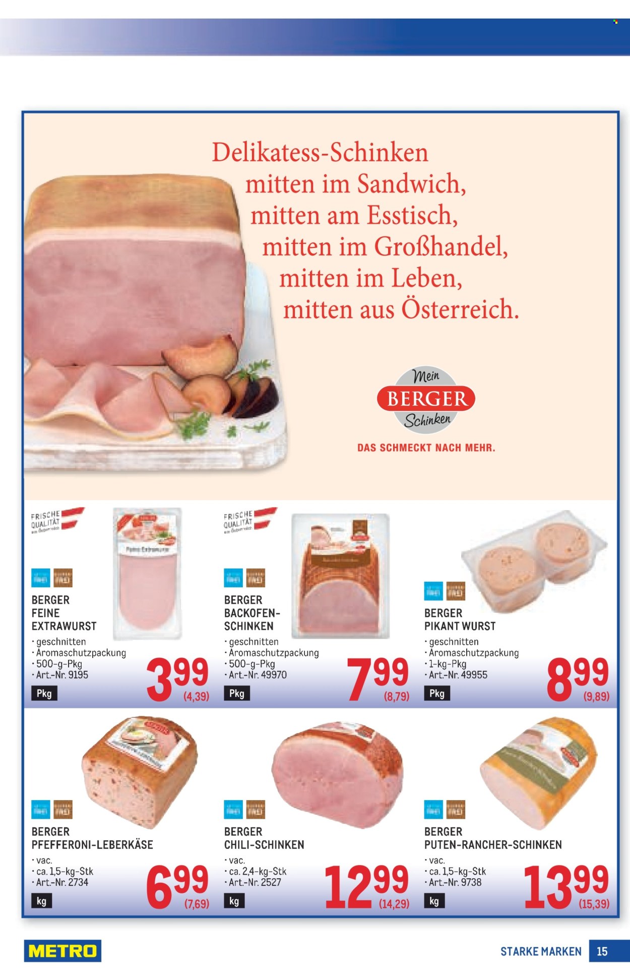 Angebote Metro - 3.9.2026 - 16.9.2026. Seite 15