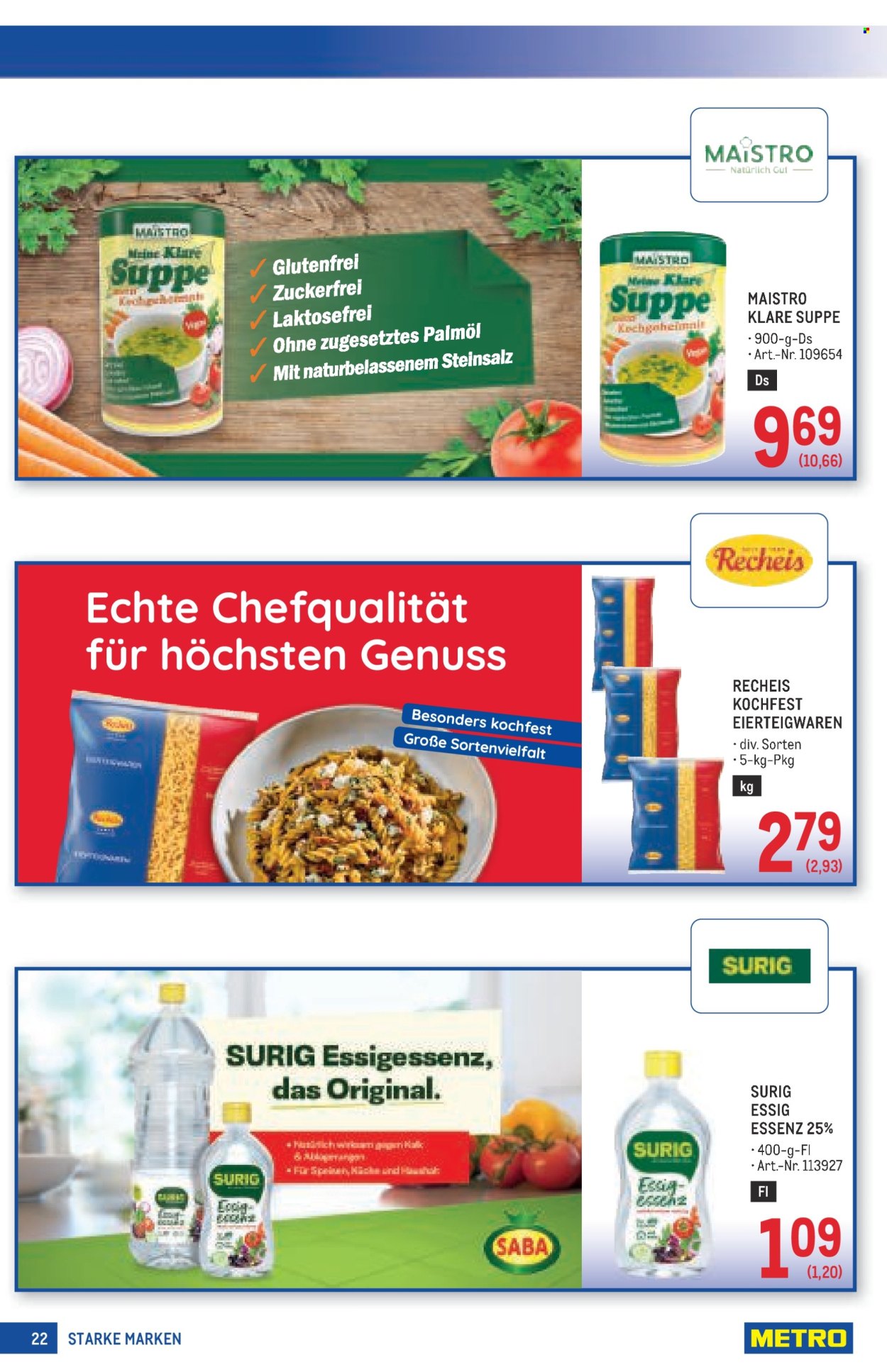 Angebote Metro - 3.9.2026 - 16.9.2026. Seite 22