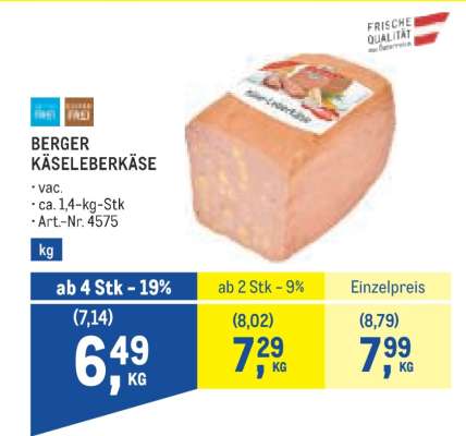 BERGER KÄSELEBERKÄSE