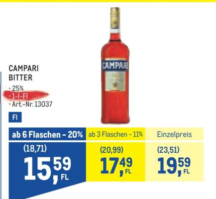 Campari Bitter