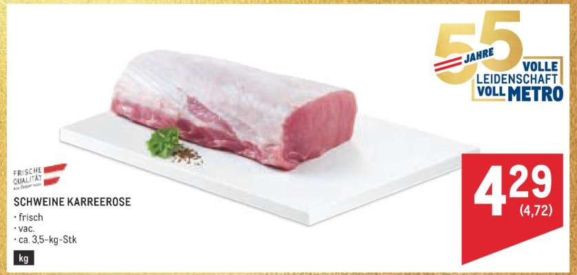 Schweine Karreerose