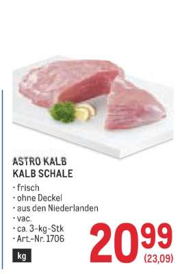 Astro Kalb Kalb Schale