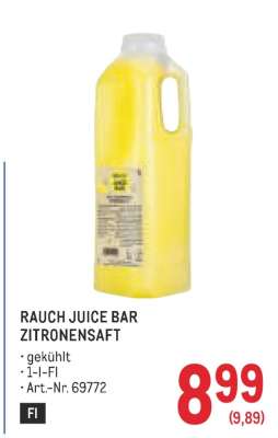 RAUCH JUICE BAR ZITRONENSAFT