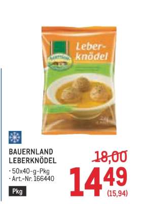 BAUERNLAND LEBERKNÖDEL