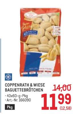 COPPENRATH & WIESE BAGUETTEBRÖTCHEN