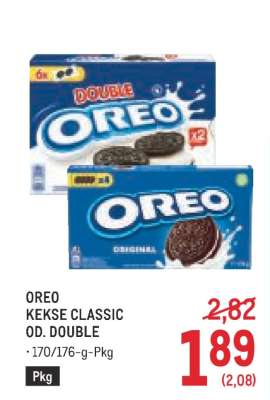 OREO KEKSE CLASSIC OD. DOUBLE