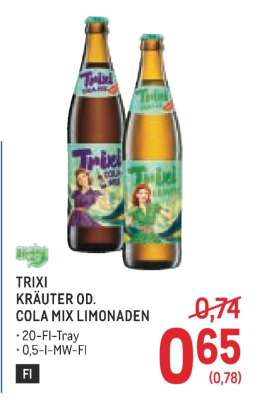 TRIXI KRÄUTER OD. COLA MIX LIMONADEN