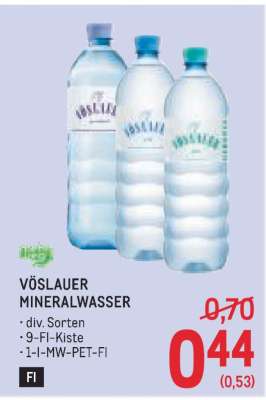 Vöslauer Mineralwasser