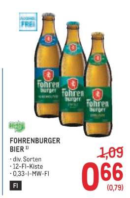 FOHRENBURGER BIER