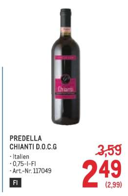 Predella Chianti D.O.C.G