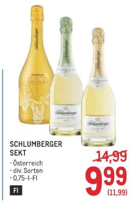 Schlumberger Sekt