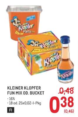 KLEINER KLOPFER FUN MIX OD. BUCKET