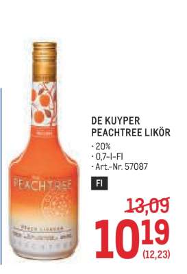 De Kuyper Peachtree Likör