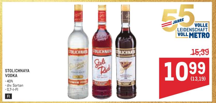 Stolichnaya Vodka