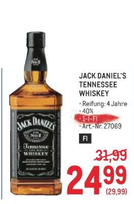 Jack Daniel‘s Tennessee Whiskey