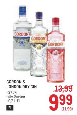Gordon’s London Dry Gin