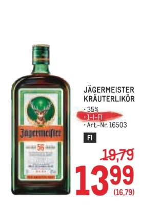 Jägermeister Kräuterlikör