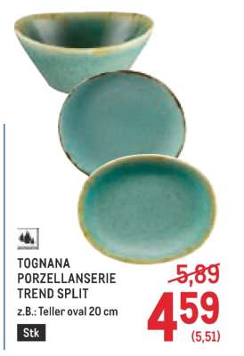 TOGNANA PORZELLANSERIE TREND SPLIT