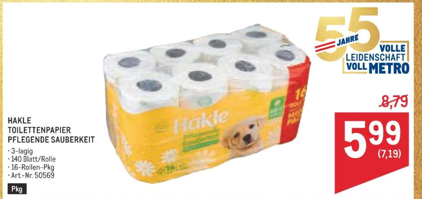 Hakle Toilettenpapier