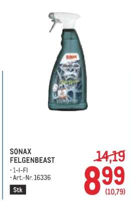 SONAX FELGENBEAST
