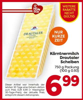 Kärntnermilch Drautaler-Scheiben