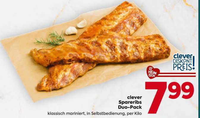 clever Spareribs Duo Pack