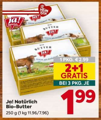 Ja! Natürlich Bio Butter