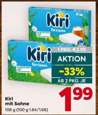 Kiri mit Sahne