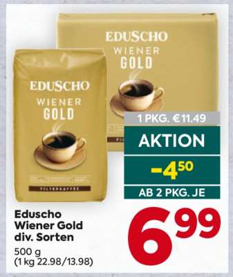 Eduscho Wiener Gold div. Sorten