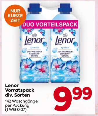 Lenor Vorratspack div. Sorten