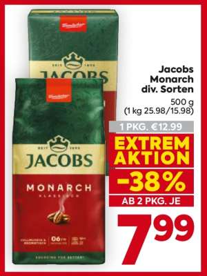 Jacobs Monarch div. Sorten