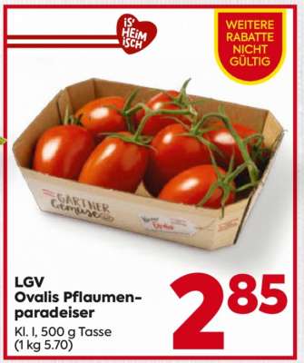 LGV Ovalis Pflaumenparadeiser