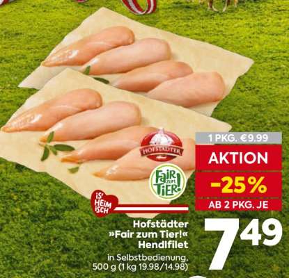 Hofstädter »Fair zum Tier!« Hendlfilet