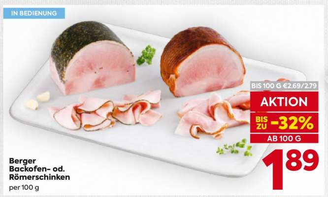 Berger Backofen- od. Römerschinken