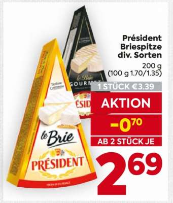 Président Briespitze div. Sorten