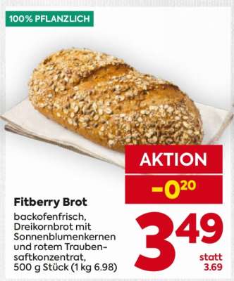 Fitberry-Brot