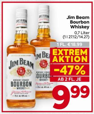 Jim Beam Bourbon Whiskey