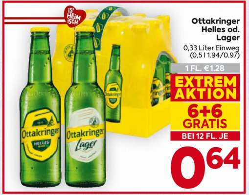Ottakringer Helles od. Lager