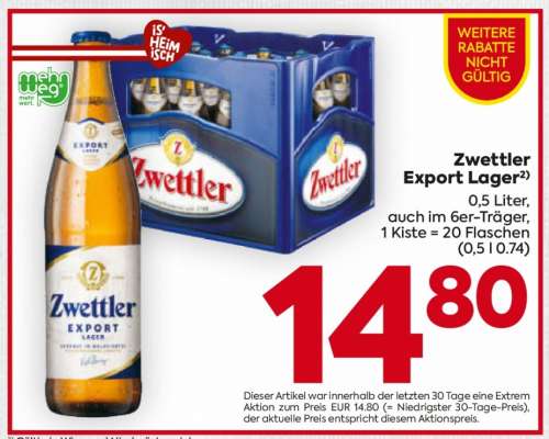 Zwettler Export Lager