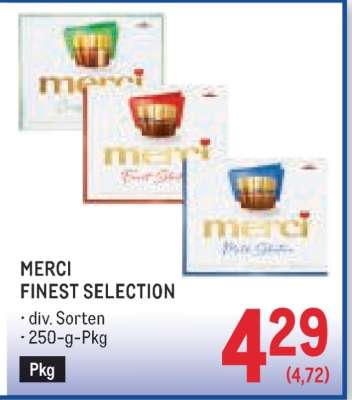 merci Finest Selection