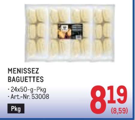 MENISSEZ BAGUETTES