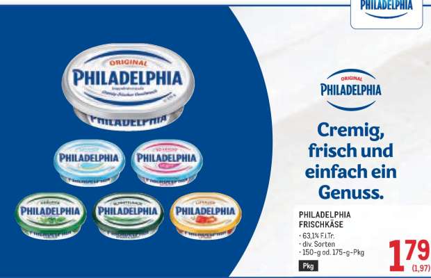 Philadelphia Frischkäse