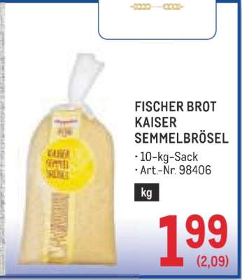 FISCHER BROT KAISER-SEMMELBRÖSEL
