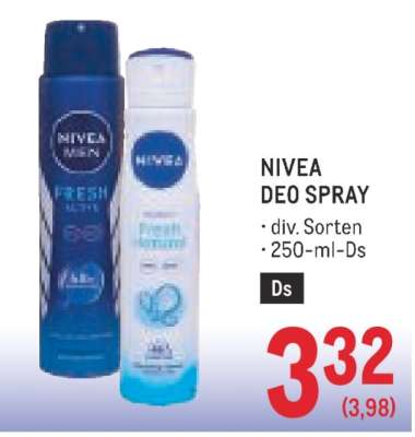 NIVEA DEO SPRAY