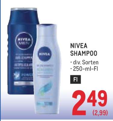 NIVEA SHAMPOO