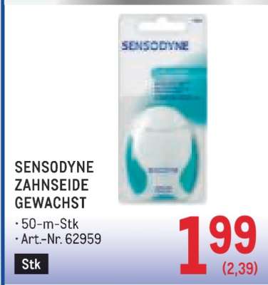 SENSODYNE ZAHNSEIDE GEWACHST