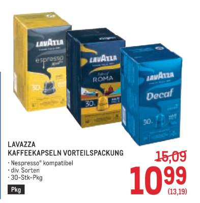 Lavazza Kaffeekapseln Vorteilspackung