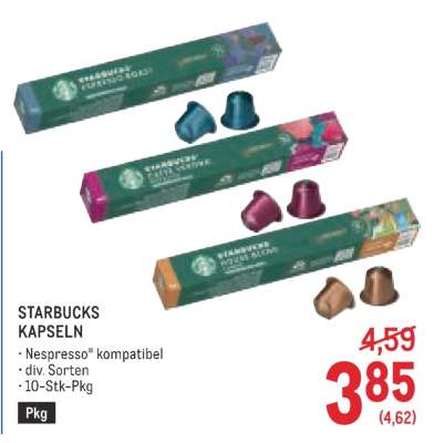 Starbucks Kapseln